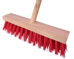 RED NYLON CLEANING BRUSH