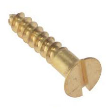 BRASS WOODSCREWS